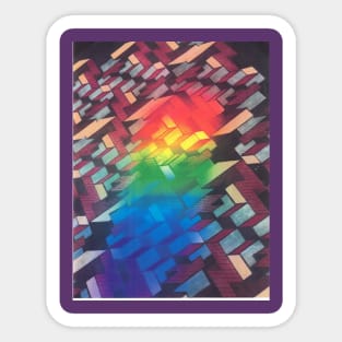 RAINBOW TESSELATION Sticker